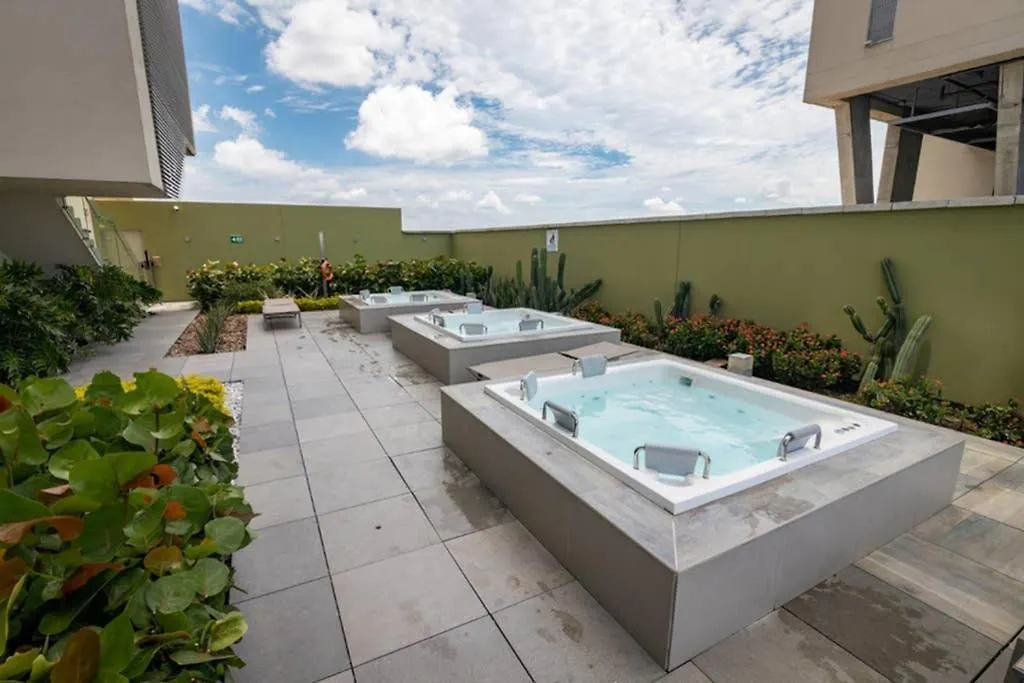 Apartamento De Lujo H2 Plaza Bocagrande Cartagena Apartment