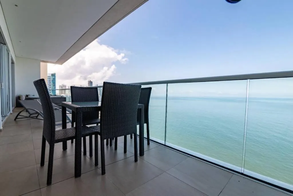 Apartamento De Lujo H2 Plaza Bocagrande Cartagena Apartment