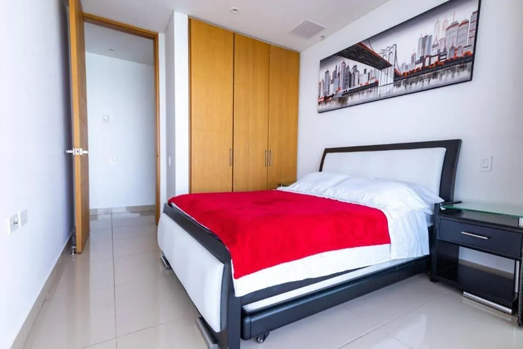 Apartamento De Lujo H2 Plaza Bocagrande Cartagena Apartment