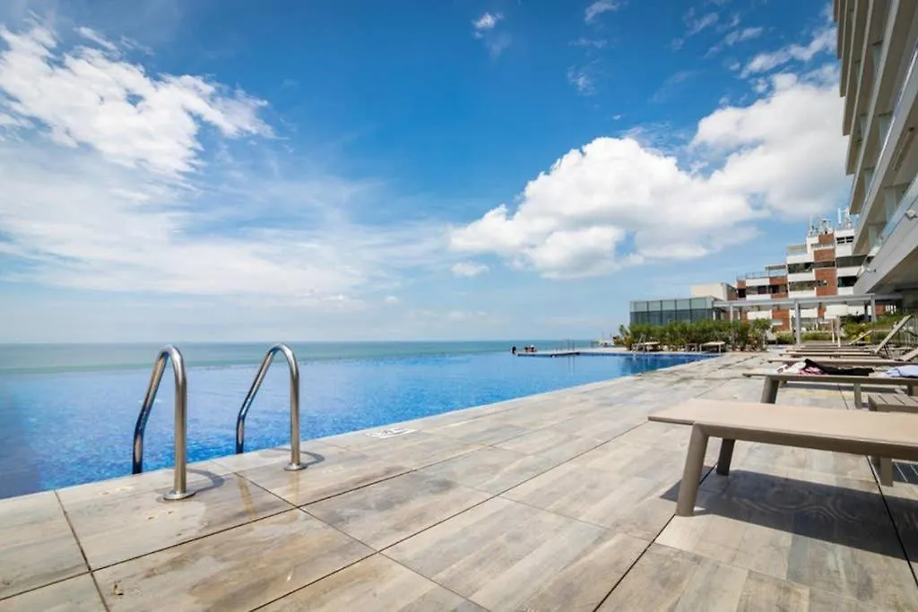 Apartamento De Lujo H2 Plaza Bocagrande Cartagena Apartment