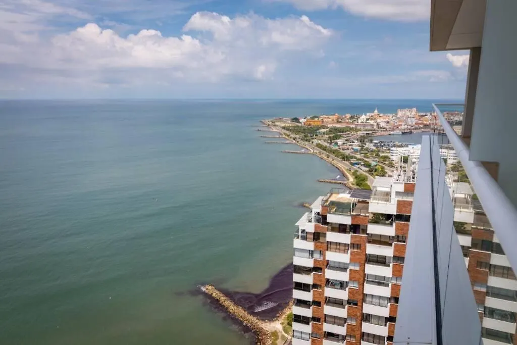 Apartamento De Lujo H2 Plaza Bocagrande Cartagena Apartment
