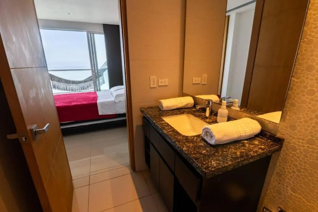 Apartamento De Lujo H2 Plaza Bocagrande Cartagena Apartment